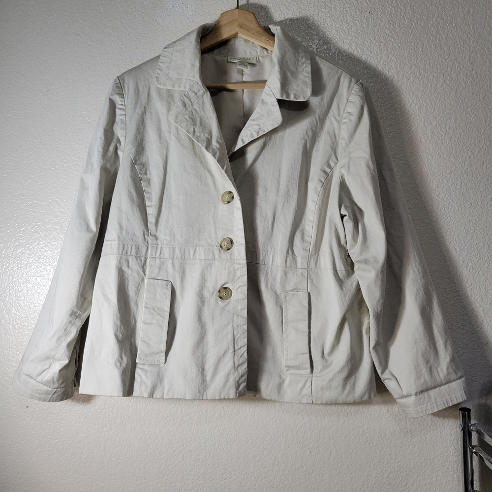 Applebee's Petite Cotton Jacket